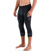 CALEÇON POUR HOMMES MONS ROYALE CASCADE MERINO FLEX 3/4 BLACK ACID WASH - Genetik Sport